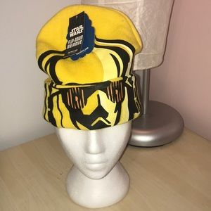 Star Wars flip down beanie